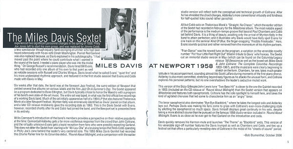 Miles Davis : At Newport 1958 (CD, Comp, RM)