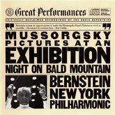Modest Mussorgsky : Leonard Bernstein, The New York Philharmonic Orchestra : Pictures At An Exhibition / Night On Bald Mountain (CD, Comp, RE)