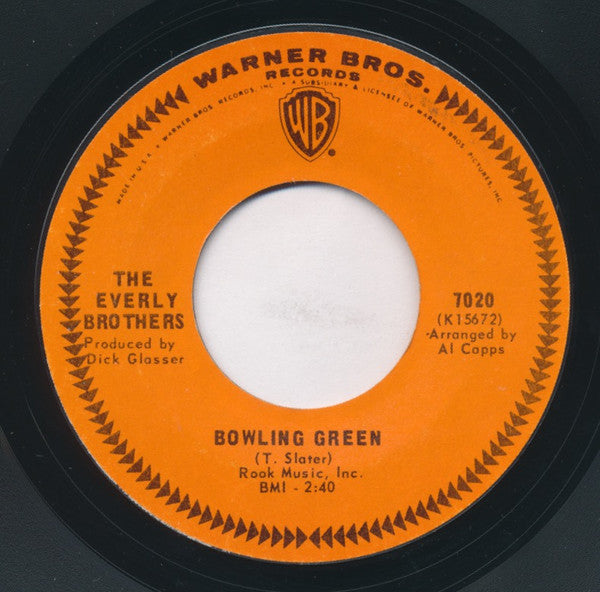 Everly Brothers : Bowling Green (7", Single)