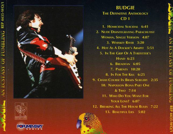 Budgie : The Definitive Anthology: An Ecstasy Of Fumbling (2xCD, Comp)