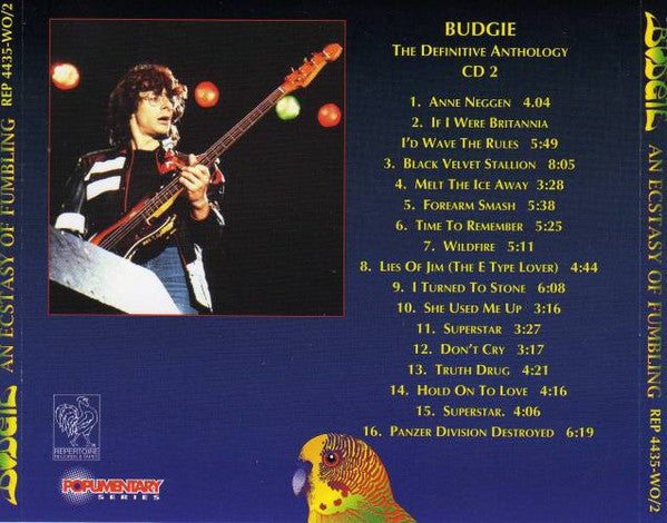 Budgie : The Definitive Anthology: An Ecstasy Of Fumbling (2xCD, Comp)