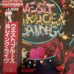 West, Bruce & Laing : Live 'N' Kickin' (LP, Album)