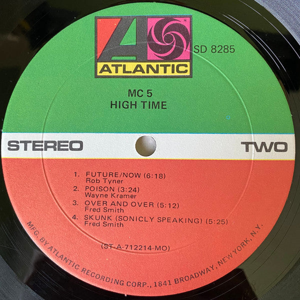 MC5 : High Time (LP, Album, Mon)