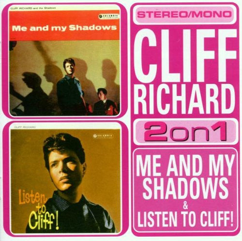 Cliff Richard : Me And My Shadows & Listen To Cliff (CD, Comp, Mono, RM)