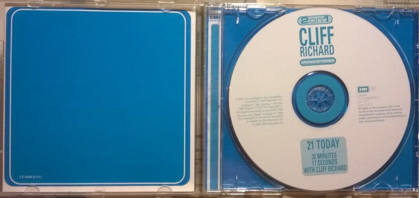 Cliff Richard : 21 Today & 32 Minutes & 17 Seconds (CD, Comp, RM)