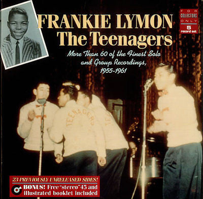 Frankie Lymon & The Teenagers : Frankie Lymon • The Teenagers (5xLP, Comp + 7", Comp + Box)