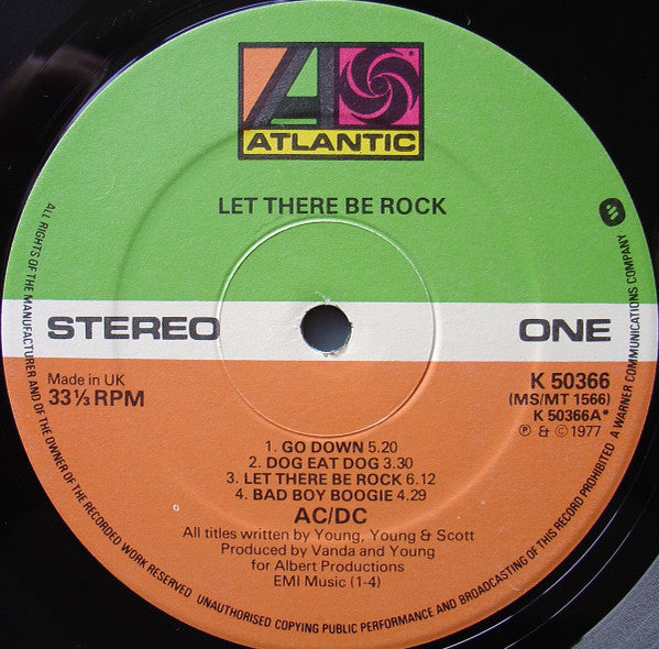 AC/DC : Let There Be Rock (LP, Album)
