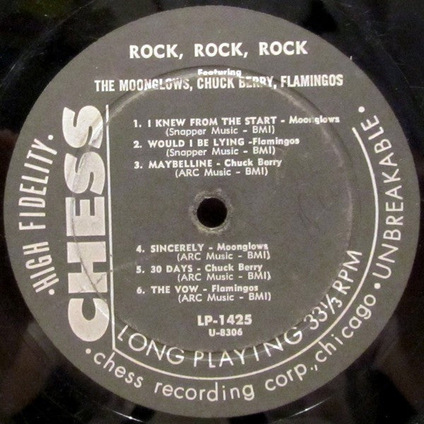 Various : Rock, Rock, Rock (LP, Comp, Mono)