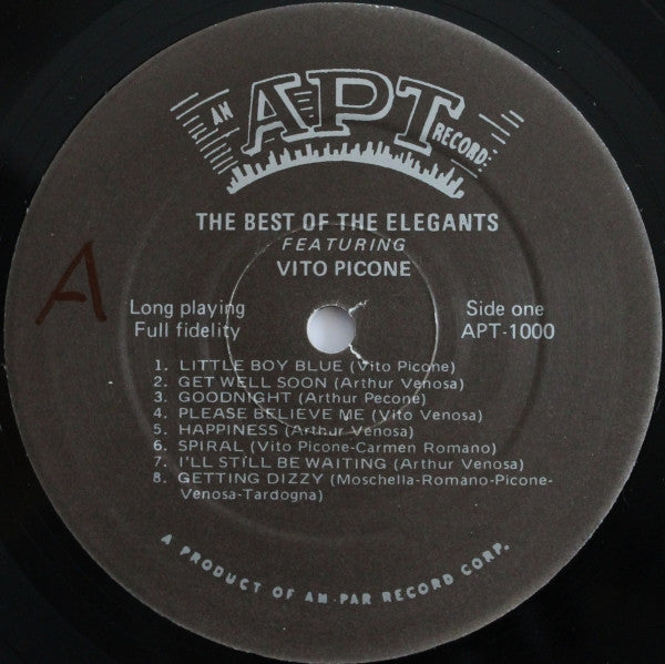 The Elegants : The Elegants (LP, Comp, Mono)