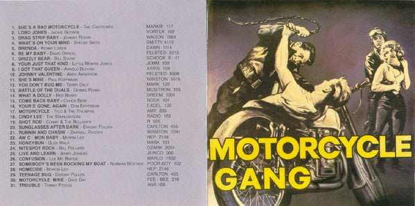 Various : Motorcycle Gang (CD, Comp)