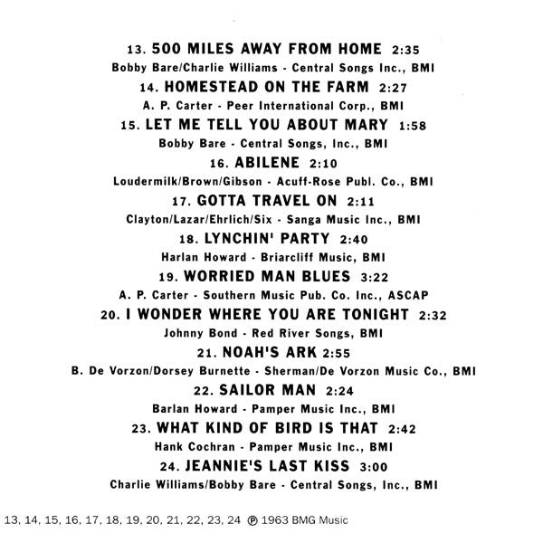 Bobby Bare : 2gether On 1 (CD, Comp)