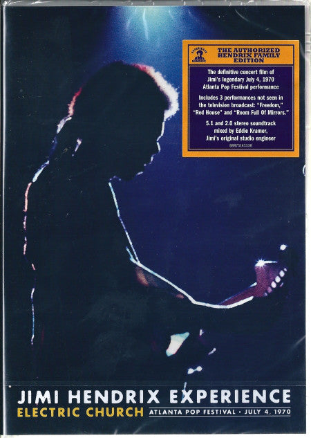 The Jimi Hendrix Experience : Electric Church (Atlanta Pop Festival July 4, 1970) (DVD-V, Copy Prot., Multichannel, NTSC)