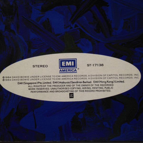 David Bowie : Tonight (LP, Album)