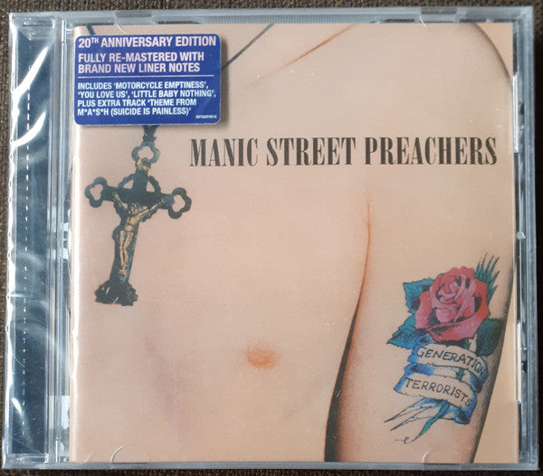 Manic Street Preachers : Generation Terrorists (CD, Album, RM, 20t)