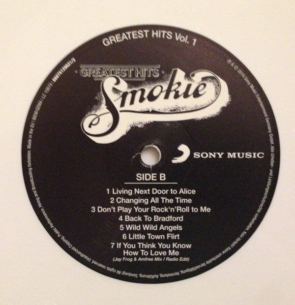 Smokie : Greatest Hits Vol.1 & Vol.2 (2xLP, Album, Comp, Whi)