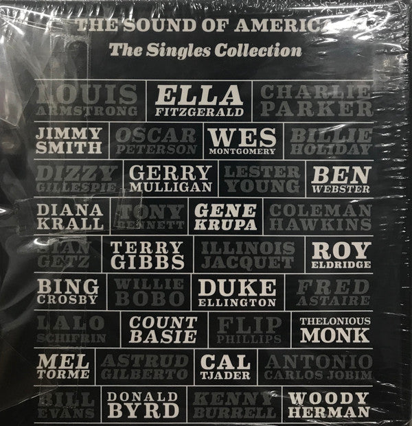 Various : Verve - The Sound Of America - The Singles Collection (5xCD, Comp, Dlx, RM)