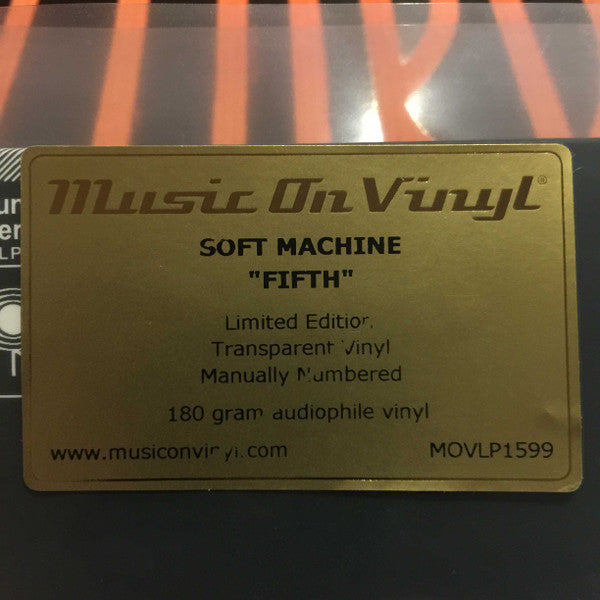 Soft Machine : Fifth (LP, Album, Ltd, Num, RE, 180)
