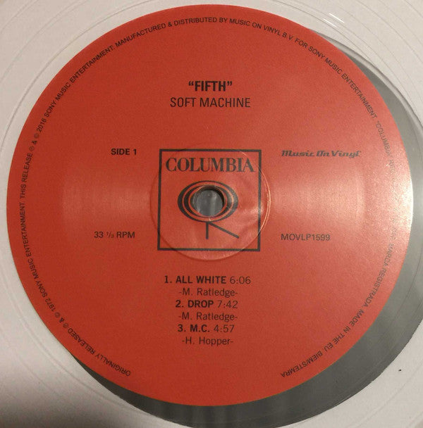 Soft Machine : Fifth (LP, Album, Ltd, Num, RE, 180)