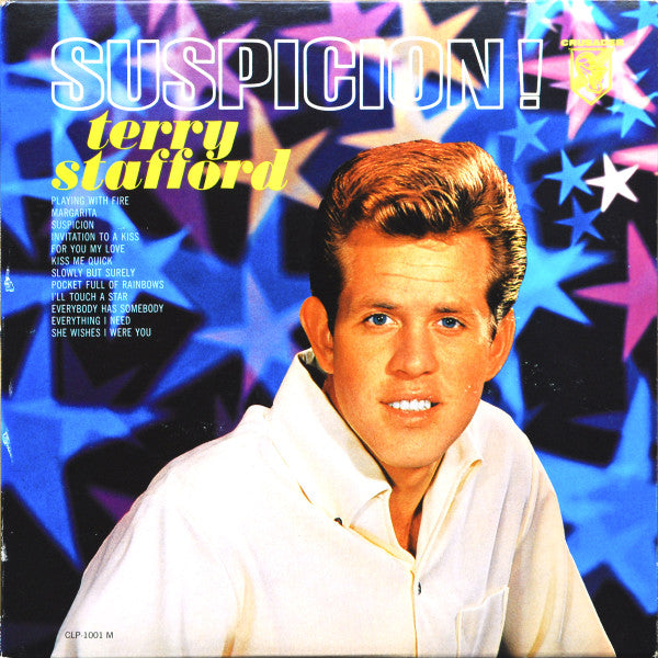 Terry Stafford : Suspicion (LP, Album, Mono)