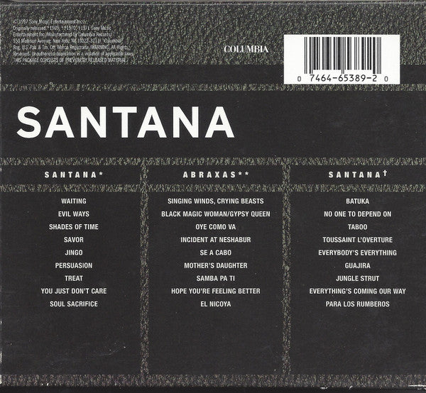 Santana : Santana / Abraxas / Santana III (3xCD, Album, RE + Box, Comp)