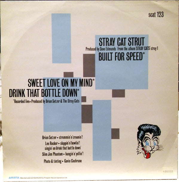 Stray Cats : Stray Cat Strut (12")