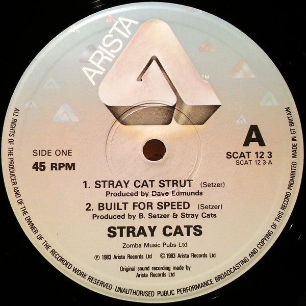 Stray Cats : Stray Cat Strut (12")