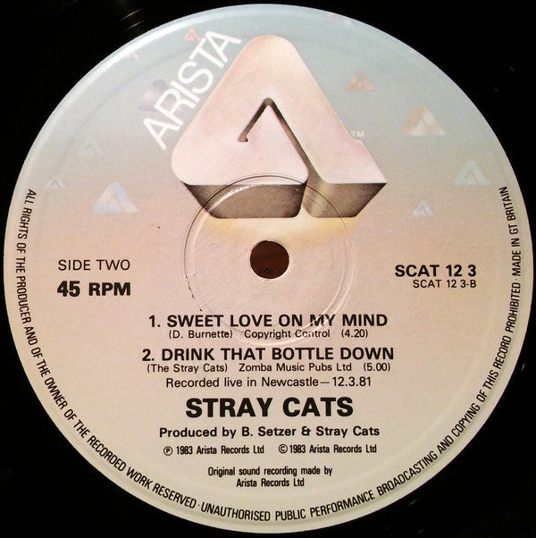 Stray Cats : Stray Cat Strut (12")