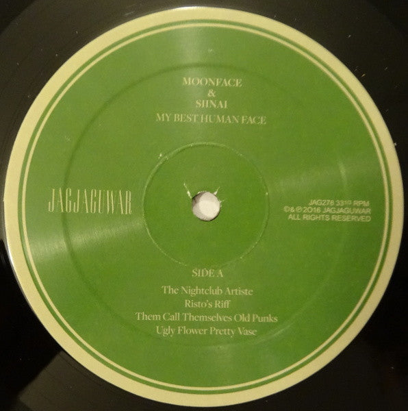 Moonface (2) & Siinai : My Best Human Face (LP, Album)