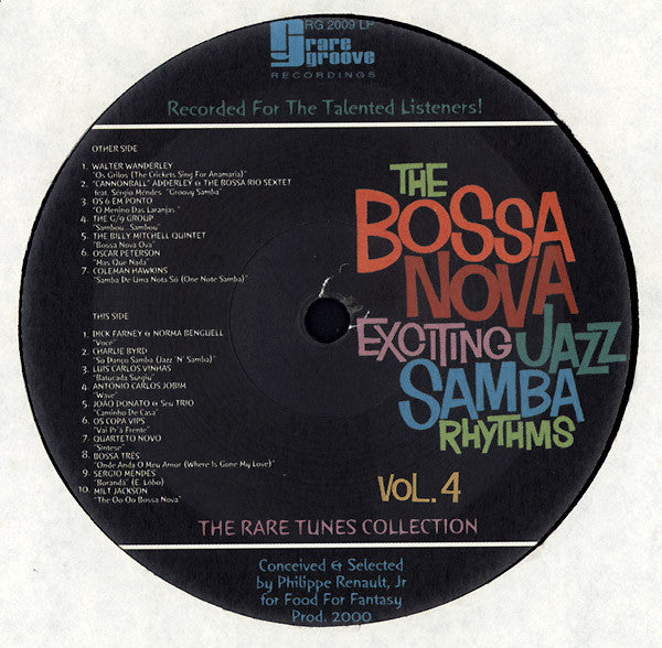 Various : The Bossa Nova Exciting Jazz Samba Rhythms - Vol. 4 (LP, Comp)