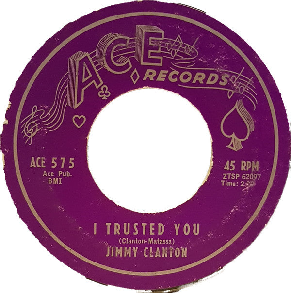 Jimmy Clanton : Go, Jimmy, Go (7", Single, Mono, Styrene, Pur)