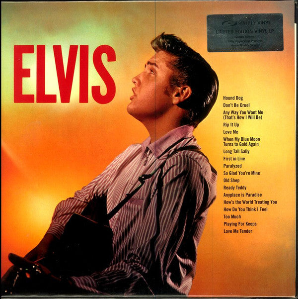 Elvis Presley : Elvis (LP, Album, Mono, Ltd, RE, 180)