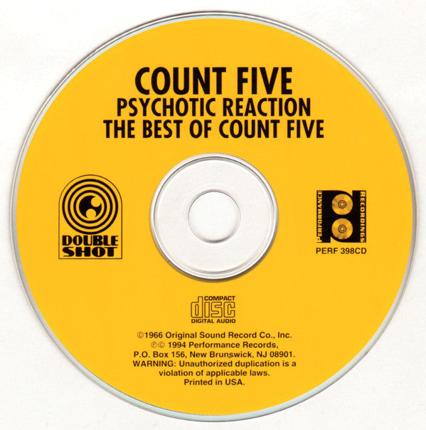 Count Five : Psychotic Reaction: The Complete Count Five (CD, Comp)