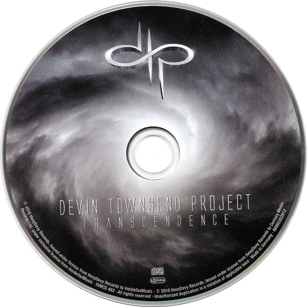Devin Townsend Project : Transcendence (CD, Album + CD + S/Edition, Dig)