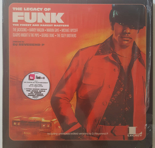 Various : The Legacy Of Funk (2x12", Comp, Red)