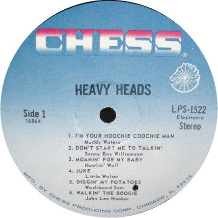 Various : Heavy Heads (LP, Comp)
