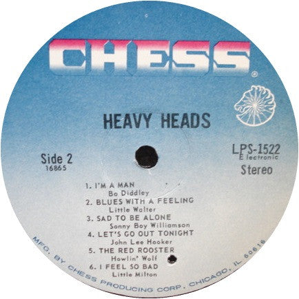 Various : Heavy Heads (LP, Comp)