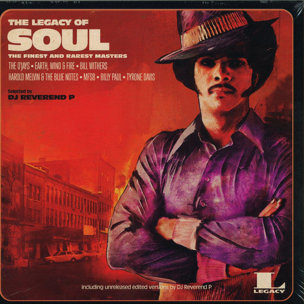 Various : The Legacy Of Soul (2x12", Comp, Bro)