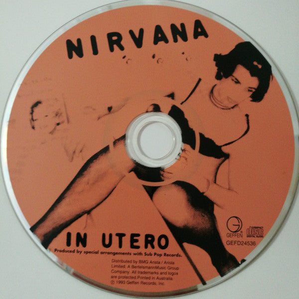 Nirvana : In Utero (CD, Album, RE)