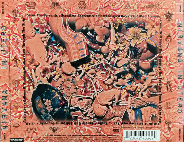 Nirvana : In Utero (CD, Album, RE)