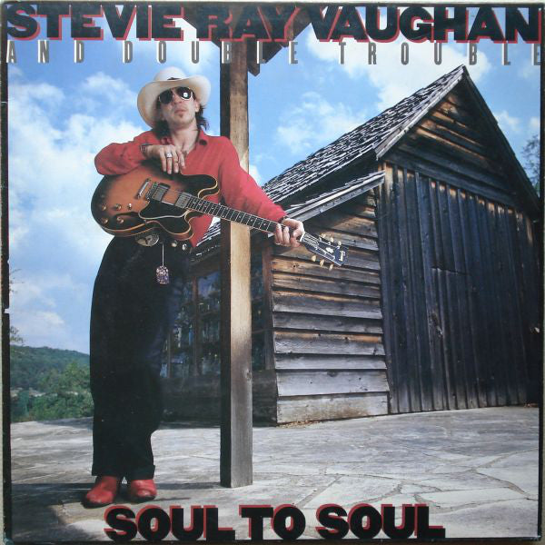 Stevie Ray Vaughan & Double Trouble : Soul To Soul (LP, Album)