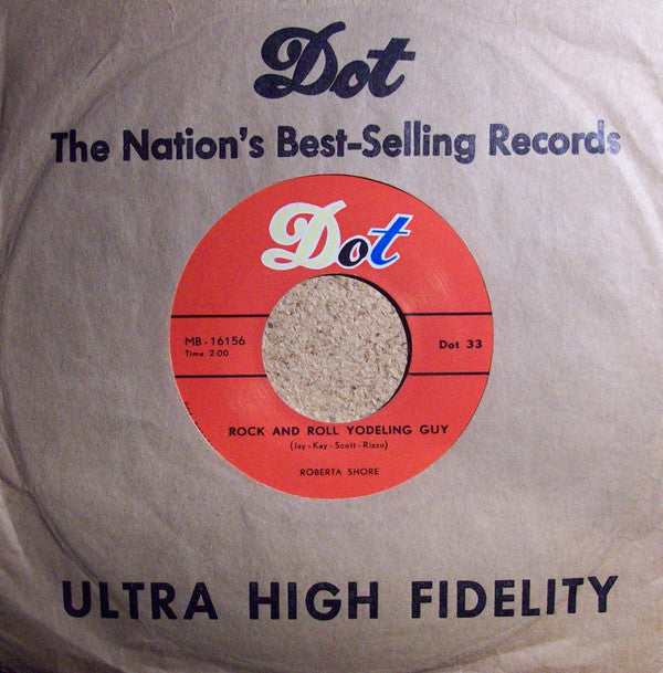 Roberta Shore : Rock And Roll Yodeling Guy (7", Single)