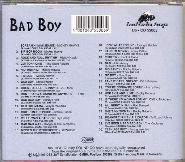 Various : Bad Boy (CD, Comp)