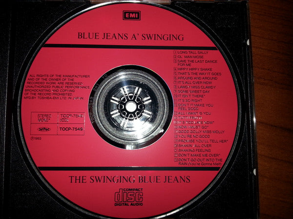 The Swinging Blue Jeans : Blue Jeans A'Swinging (CD, Album, Mono, RE)