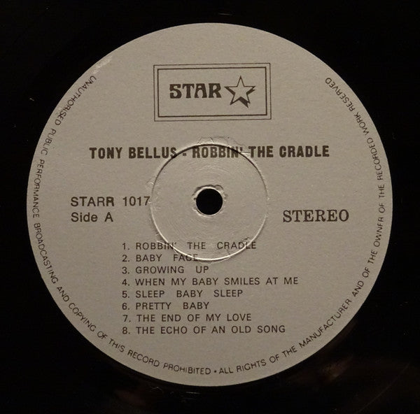 Tony Bellus : Robbin' The Cradle (LP, RE)