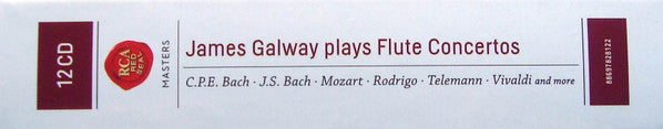 James Galway : James Galway Plays Flute Concertos (12xCD, RM + Box, Comp)