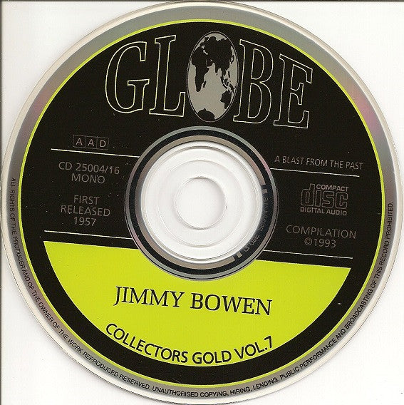 Jimmy Bowen : Jimmy Bowen (CD, Comp)