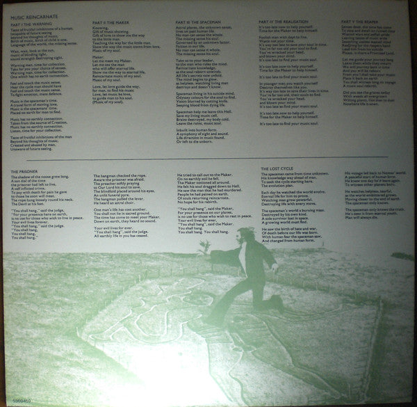 Rick Wakeman And The English Rock Ensemble : No Earthly Connection (LP, Album, RP)