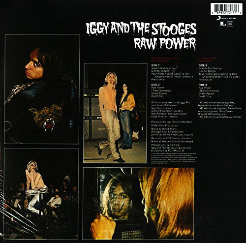 The Stooges : Raw Power (LP, Album, RE, RM, RP, 180 + LP, Album, RE, RM, RP)