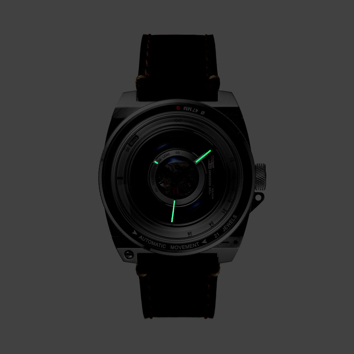 Automatic Vintage Lens II - Leather | TACS - Wake Concept Store