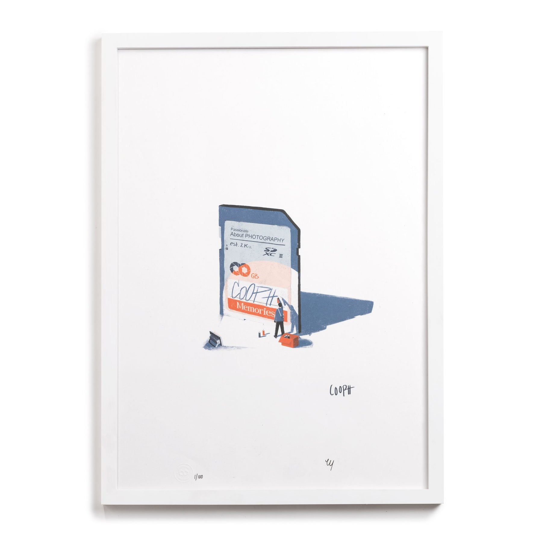 Art Edition SD Card by Lena Yokoyama | COOPH - Wake Concept Store